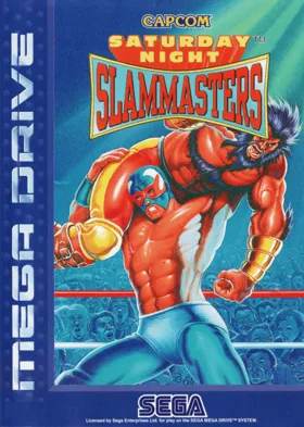 Saturday Night Slammasters (Europe) box cover front